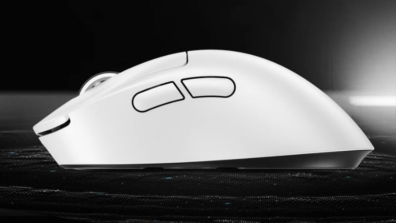 Chuột Logitech G Pro X Superlight 2 Dex Wireless White có trọng lượng siêu nhẹ