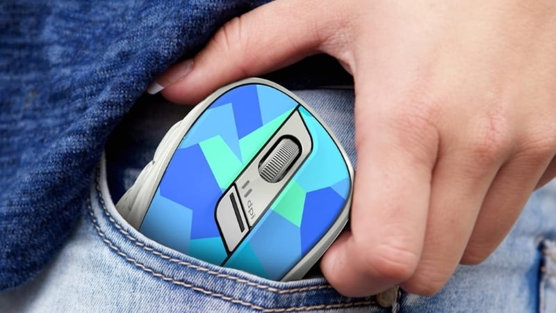 Chuột Rappo M500 Blue có thiết kế gọn nhẹ
