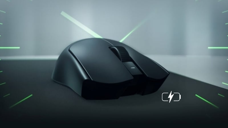 Chuột Razer Viper V4 Pro Đen sở hữu viên pin trâu