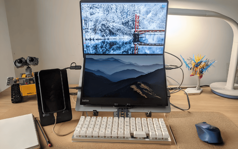 Bàn phím rời giúp cải thiện trải nghiệm gõ và set up khu vực làm việc công thái học