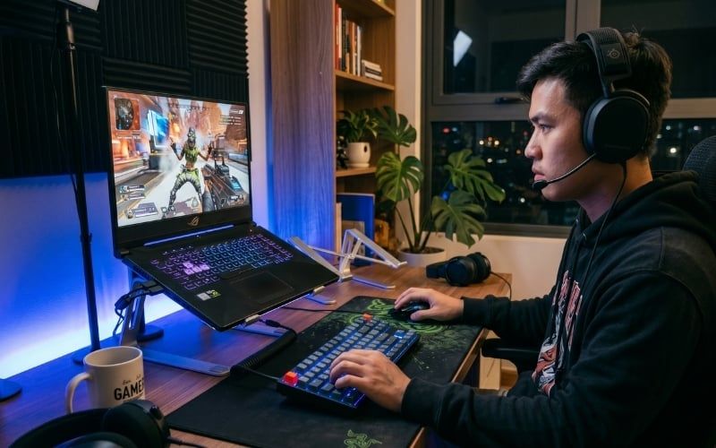 Bàn phím rời là lựa chọn hữu ích cho người dùng chơi game bằng laptop