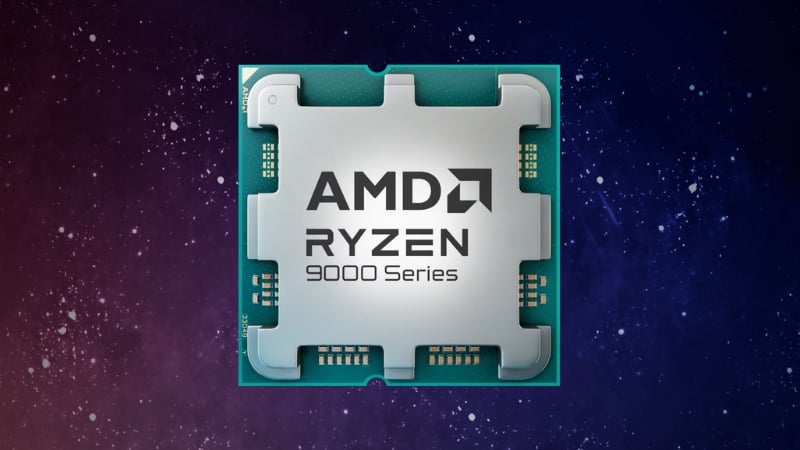 Bộ vi xử lý AMD Ryzen9 9850X3D sở hữu 8 nhân 16 luồng