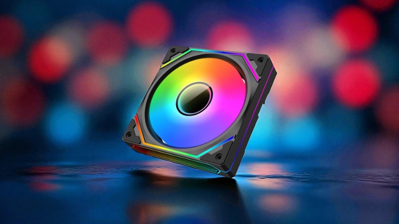 Xigmatek Infinity Pro 3 ARGB Black Reverse sử dụng thiết kế cánh quạt ngược