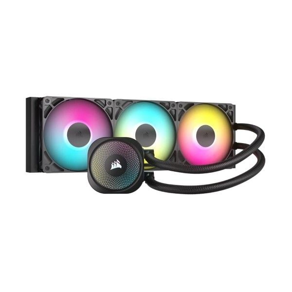 GEARVN - Tản nhiệt AIO Corsair NAUTILUS 360 ARGB Black