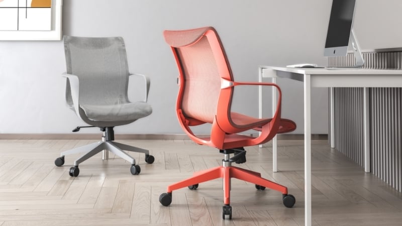Ghế công thái học Sihoo M77C Xám được làm từ chất liệu lưới thoáng khí