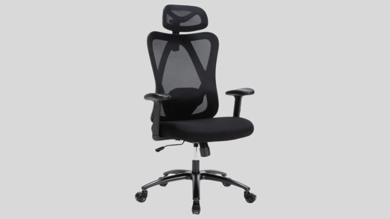 Ghế công thái học WARRIOR Hero Series WEC501 Plus Black