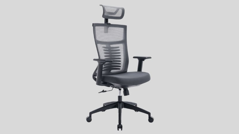 Ghế Ergonomic Warrior Hero series WEC502 Grey