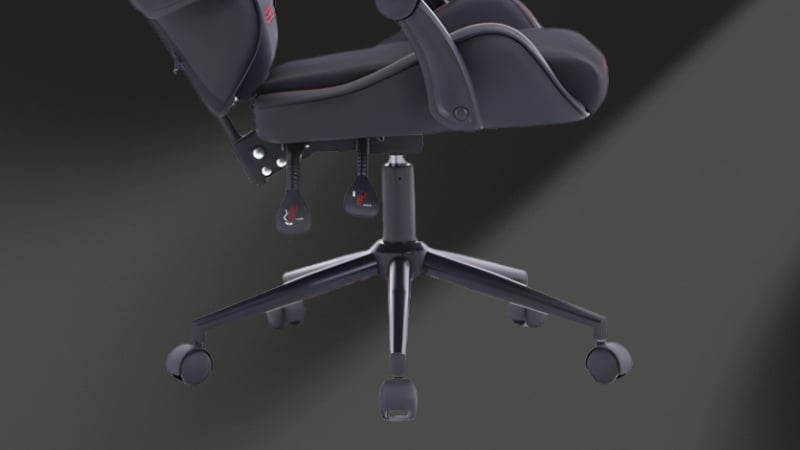Ghế Gaming E-Dra Citizen EGC236 có hệ thống bánh xe linh hoạt