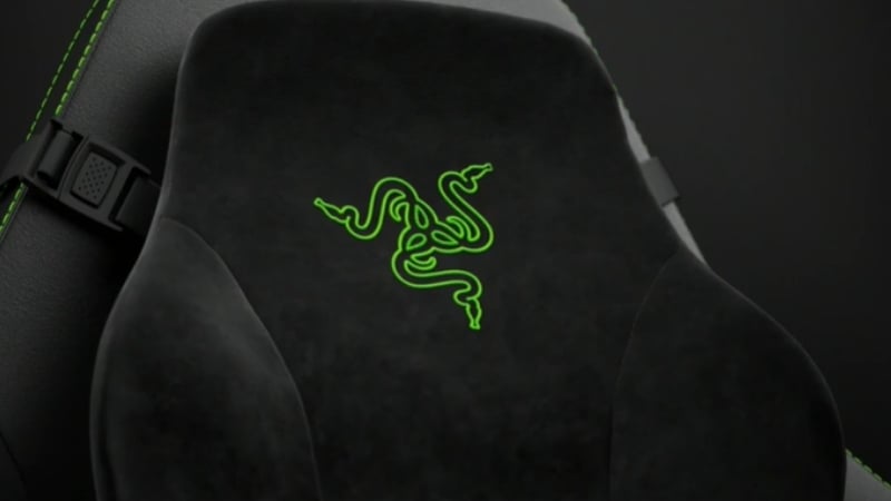 Ghế gaming Razer Iskur V2 NewGen Black Green có đệm ghế rộng rãi phân bổ áp lực