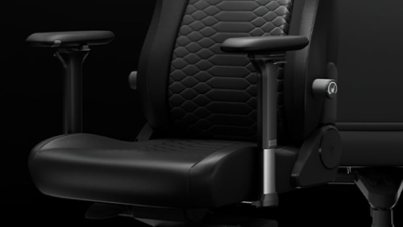Ghế gaming Razer Iskur V2 NewGen Black có tay vịn 4D