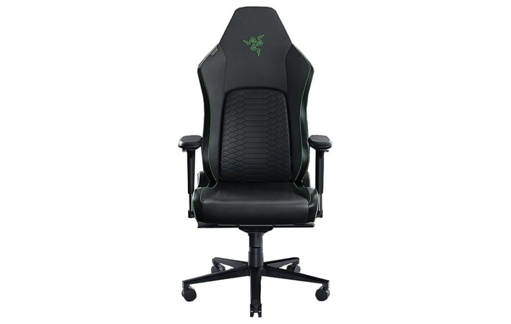 GEARVN - Ghế gaming Razer Iskur V2 Black - Green (RZ38-04900100-R3U1)