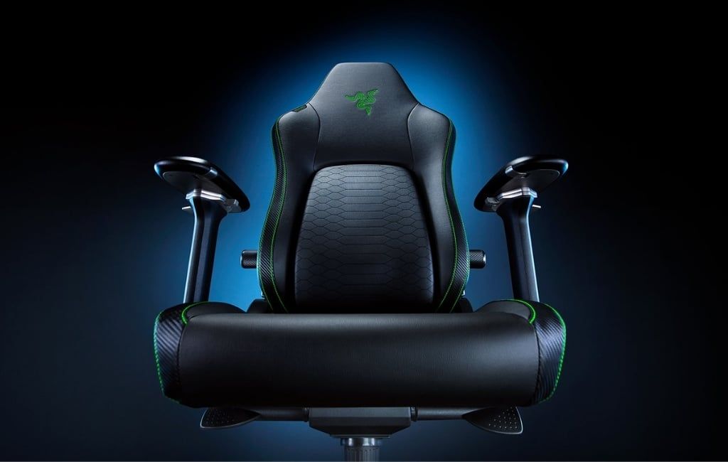 GEARVN - Ghế gaming Razer Iskur V2 Black - Green (RZ38-04900100-R3U1)