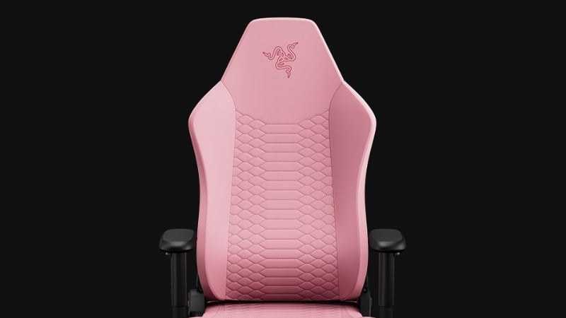 Ghế gaming Razer Iskur V2 X NewGen Quartz có tay vịn 2D linh hoạt chắc chắn