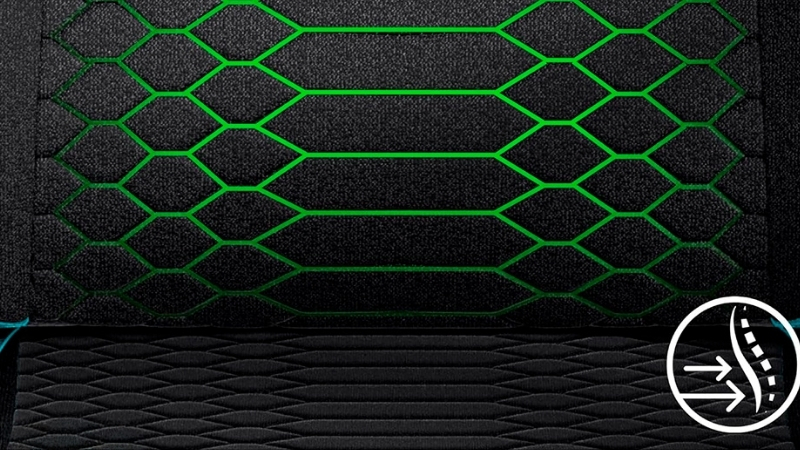 Ghế Razer Iskur V2 X - Zenless Zone Zero Edition có thiết kế công thái học