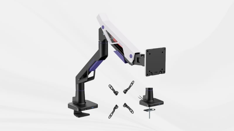 Giá treo màn hình máy tính Brateck LDT95-C012UC có thiết kế hiện đại và chắc chắn