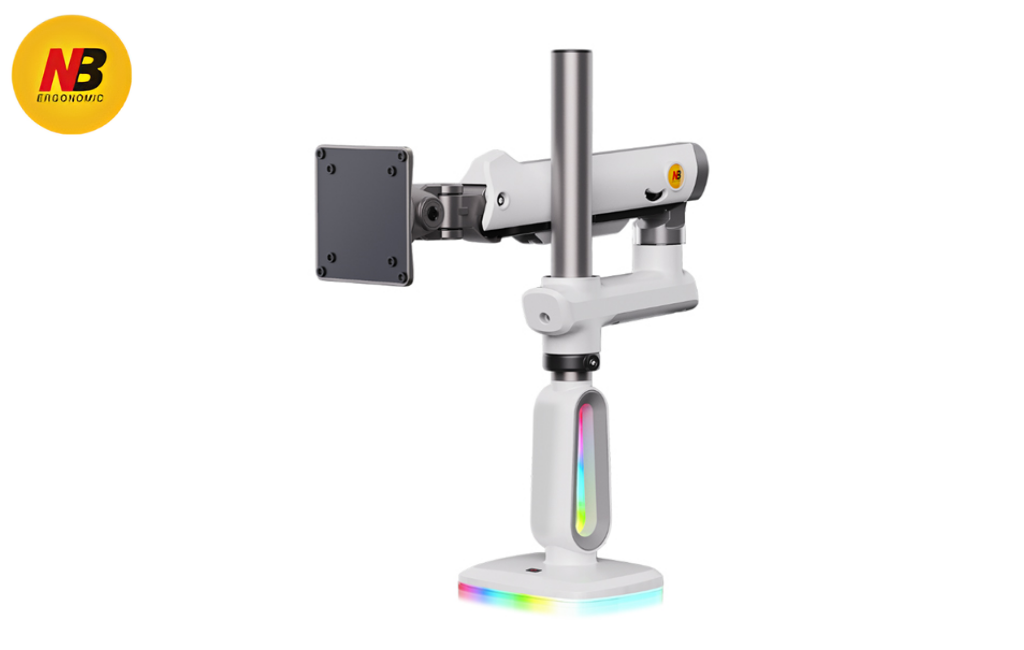 GEARVN - Giá treo màn hình máy tính North Bayou NB-E7 Led RGB