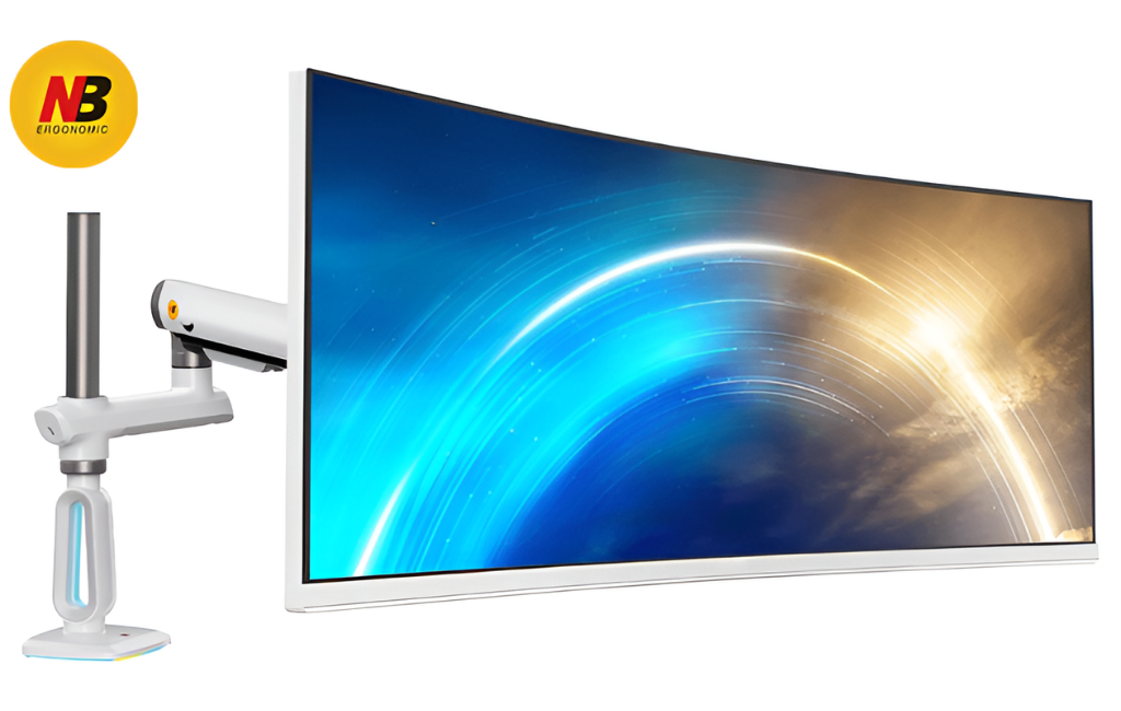 GEARVN - Giá treo màn hình máy tính North Bayou NB-E7 Led RGB