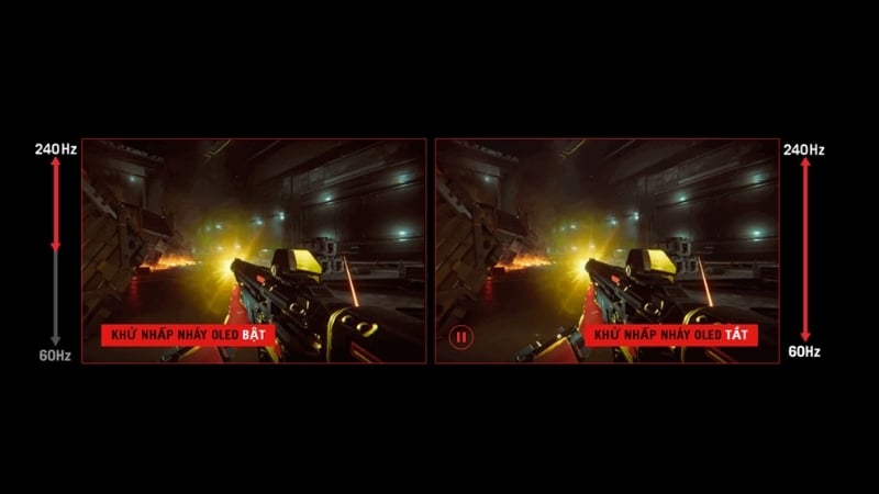 Màn hình Asus ROG Strix XG27AQDMGR có tần số quét 240Hz