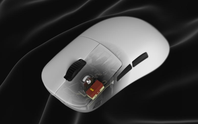 Silent switch được thiết kế để triệt tiêu tối đa âm thanh khi nhấn phím