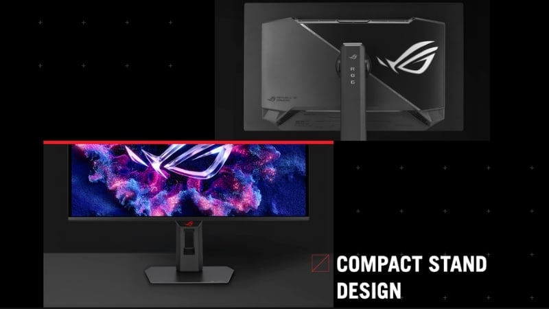 Màn hình Asus ROG Strix XG27UQDMS có thiết kế tản nhiệt tối ưu