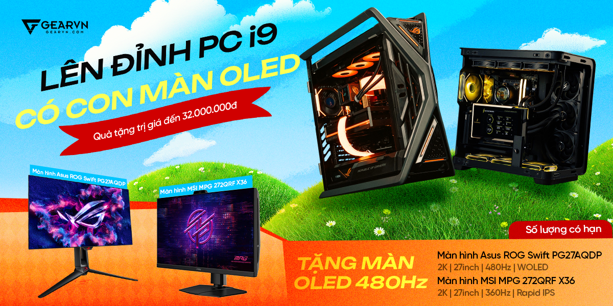 Build PC i9 tặng mànOLED