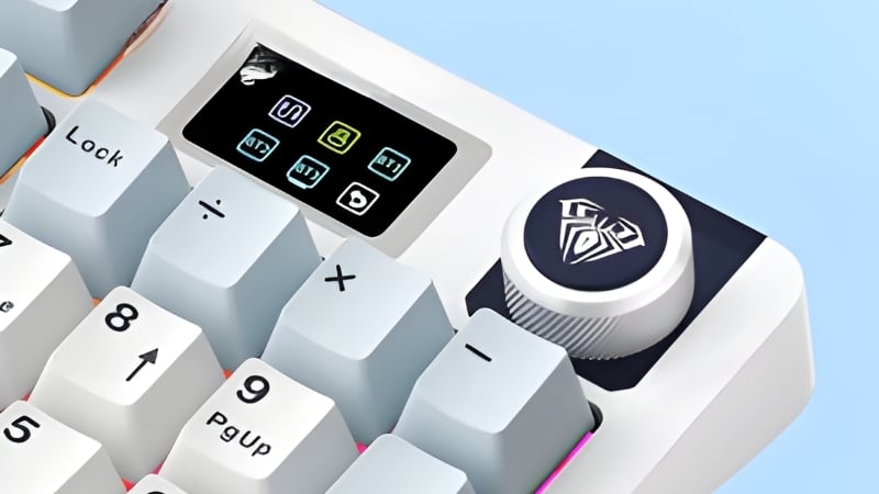Bàn phím AULA S98 PRO TM trang bị màn hình LCD