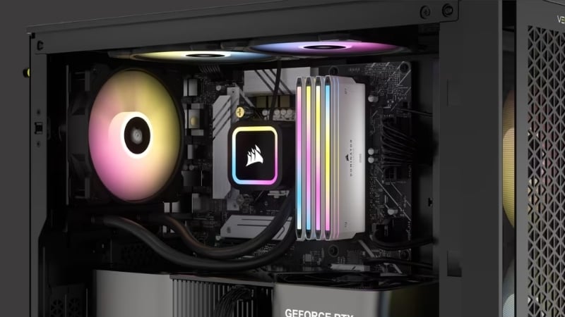 RAM Corsair Dominator Titanium White 32GB RGB 6000 DDR5 có RGB đa vùng nổi bật