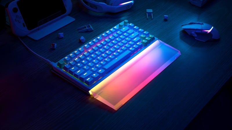 Kê tay bàn phím Logitech G512 X 75 Palm Rest có Acrylic nguyên khối