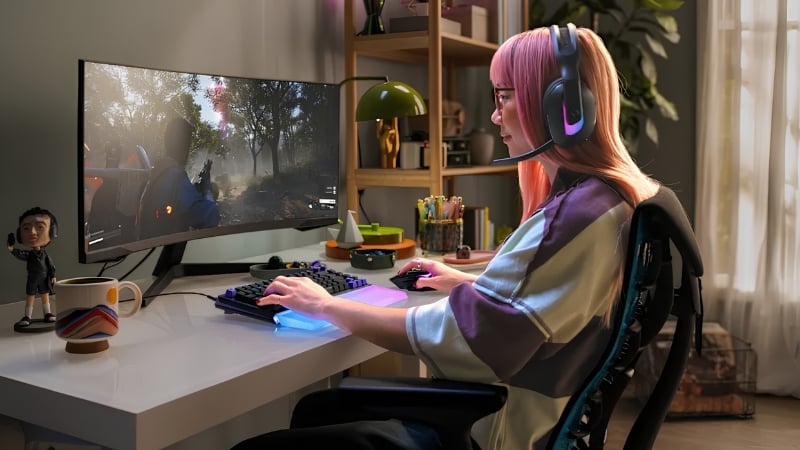 Kê tay bàn phím Logitech G512 X 75 Palm Rest dễ dàng đồng bộ với hệ sinh thái Logitech G