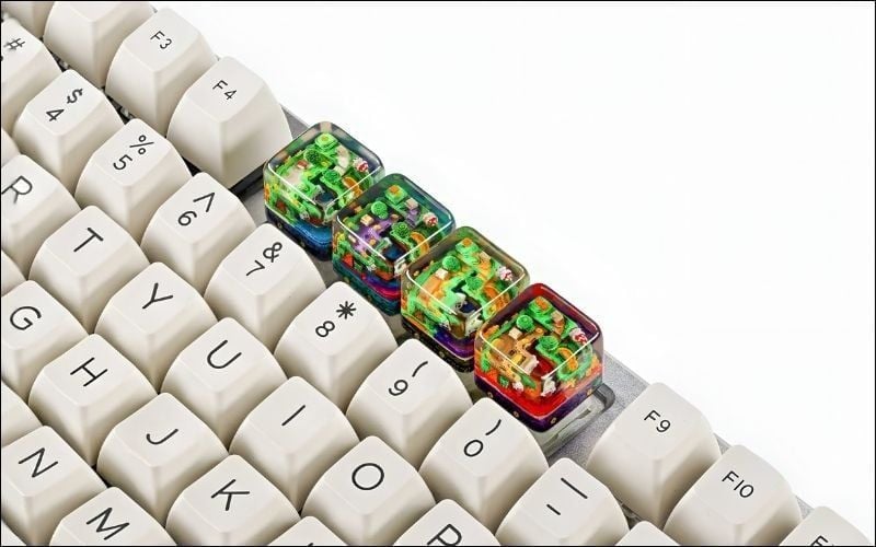 Keycap là nắp phím nằm trên switch&nbsp;của bàn phím cơ