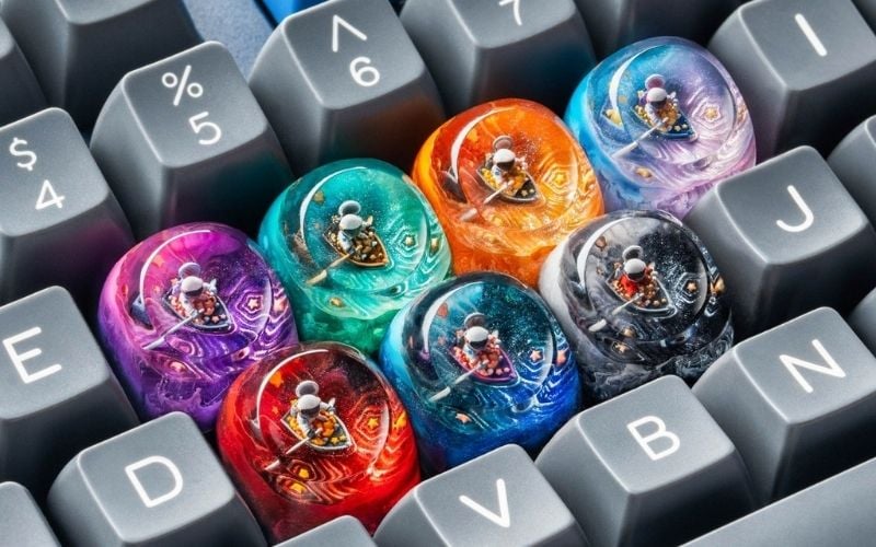 Keycap Dwarf Factory là keycap artisan cao cấp, chế tác thủ công tinh xảo, mang tính nghệ thuật và giá trị sưu tầm cao