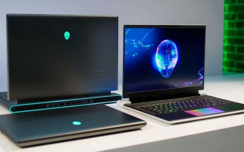 Dòng Alienware của Dell cũng là lựa chọn hàng đầu cho game thủ chuyên nghiệp