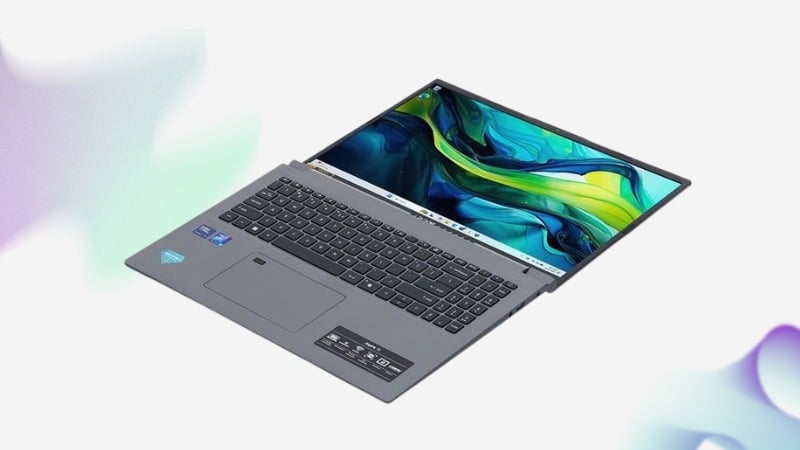 Acer Aspire 16 AI A16 71M 59L5&nbsp;gây ấn tượng khi sở hữu bộ vi xử lý Intel Core Ultra 5 125H