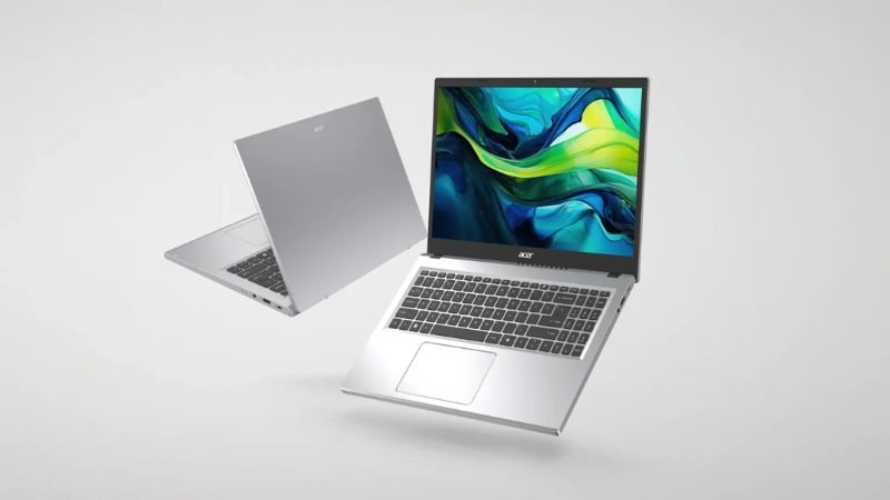 Acer Aspire Go 15 sở hữu thiết kế tinh tế