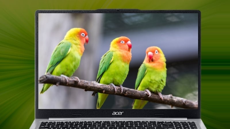 Laptop Acer Aspire Lite 15 AL15 21P R91W có màn hình 15.6