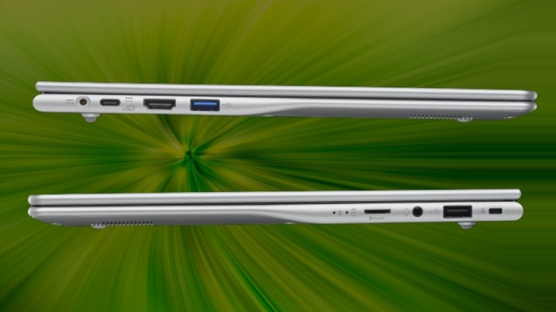 Laptop Acer Aspire Lite 15 AL15 21P R91W có cổng kết nối đủ