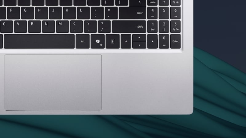 Laptop Acer Aspire Lite 15 AL15 44P R4UH có pin 58Wh đáp ứng tốt một ngày làm việc cơ bản