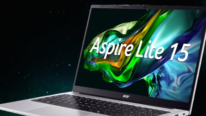 Laptop Acer Aspire Lite 15 AL15 46P R73C có hiệu năng ổn định với AMD Ryzen 3