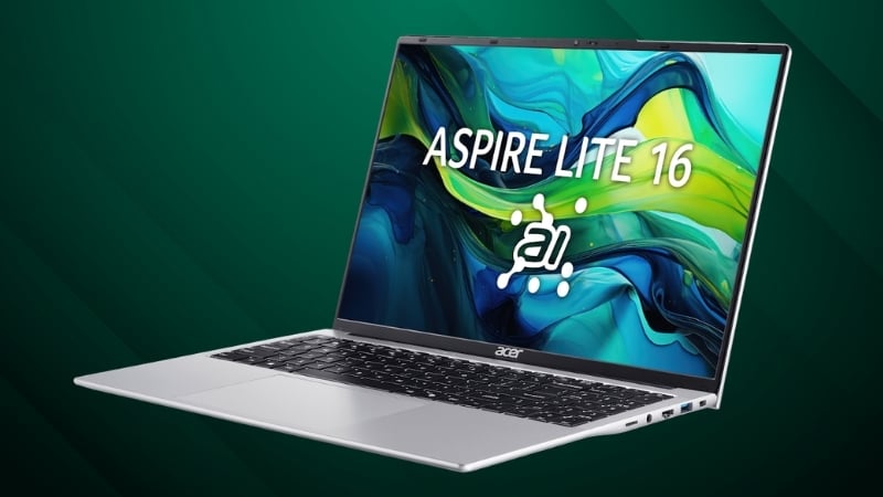 Laptop Acer Aspire Lite 16 AI AL16 71P 582Q sở hữu đồ họa Intel ARC