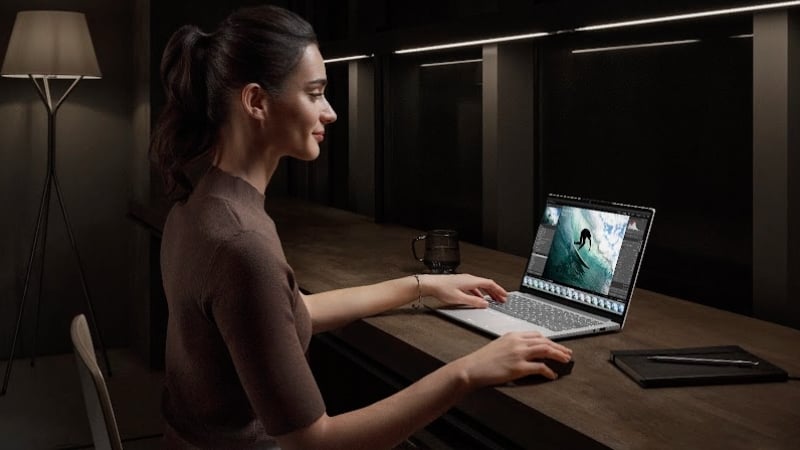 Laptop Acer Swift Go 14 AI SFG14 I71 70RP sở hữu đồ họa Intel Arc