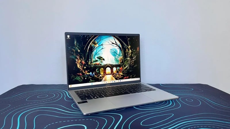 Thiết bị mang trong mình sức mạnh xử lý vượt trội nhờ bộ vi xử lý Intel Core Ultra 5 125H