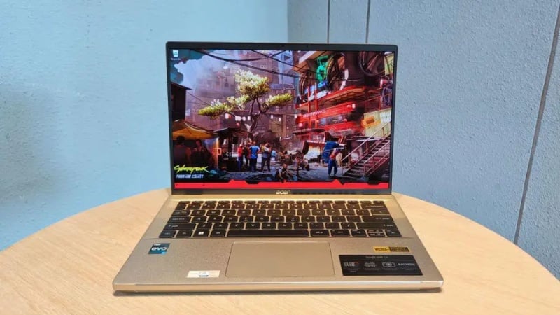 laptop Acer Swift Go 14 sở hữu đa nhiệm mượt mà