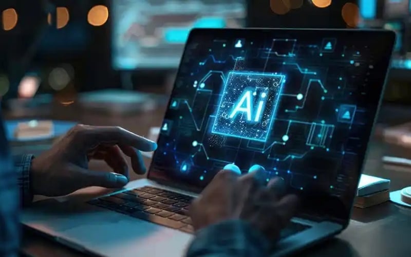 Laptop AI được trang bị phần cứng chuyên dụng để xử lý các tác vụ liên quan đến trí tuệ nhân tạo