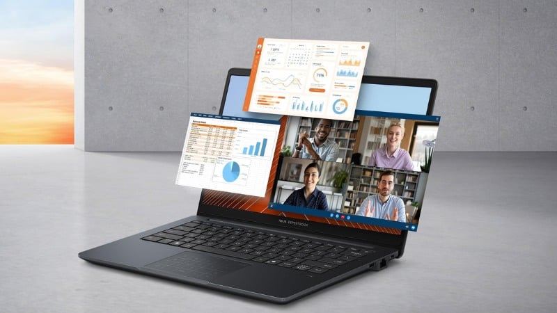 Laptop ASUS ExpertBook B1 BM1403CDA S60974W được trang bị bộ vi xử lý AMD Ryzen™ 5-7535HS