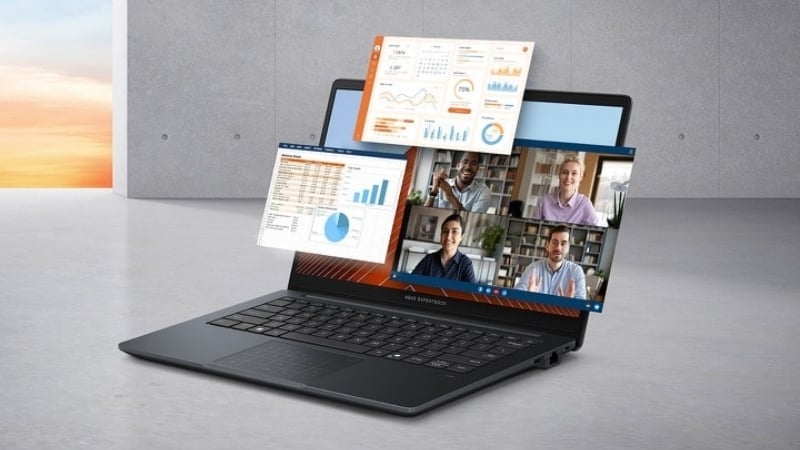 Laptop ASUS ExpertBook B1 BM1403CDA S61611W có bộ vi xử lý AMD Ryzen 5