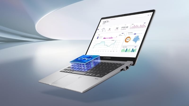 Laptop ASUS ExpertBook P1403CVA-C3U08-50W có CPU mạnh mẽ