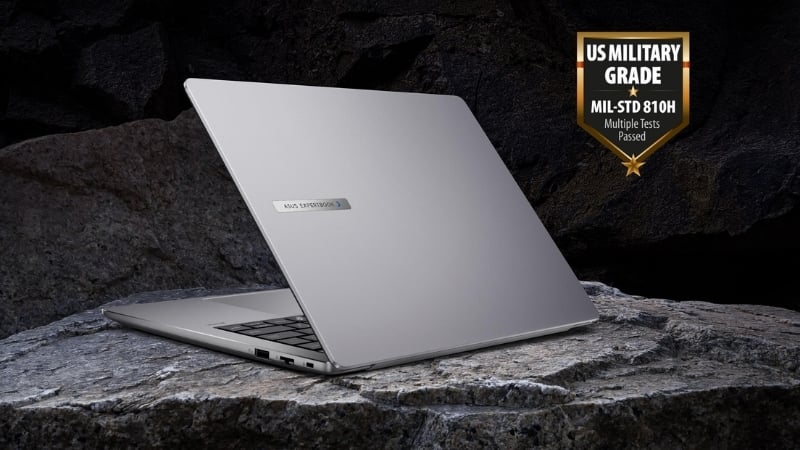 Laptop Asus ExpertBook P3 P3405CVA-NZ0027W có thiết kế siêu nhẹ đạt chuẩn MIL-STD
