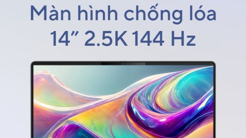 Laptop ASUS ExpertBook P3405CVA-NZ0077W có màn hình chống lóa