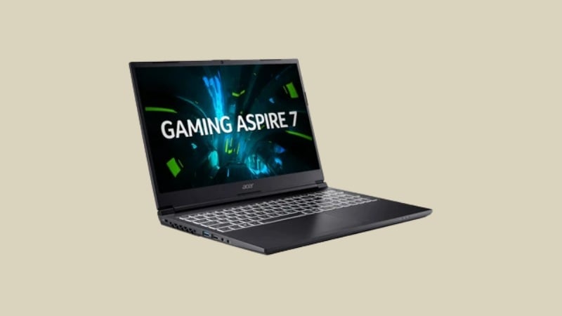 Acer Gaming Aspire 7 A715 59G 55MD trang bị NVIDIA GeForce RTX 3050