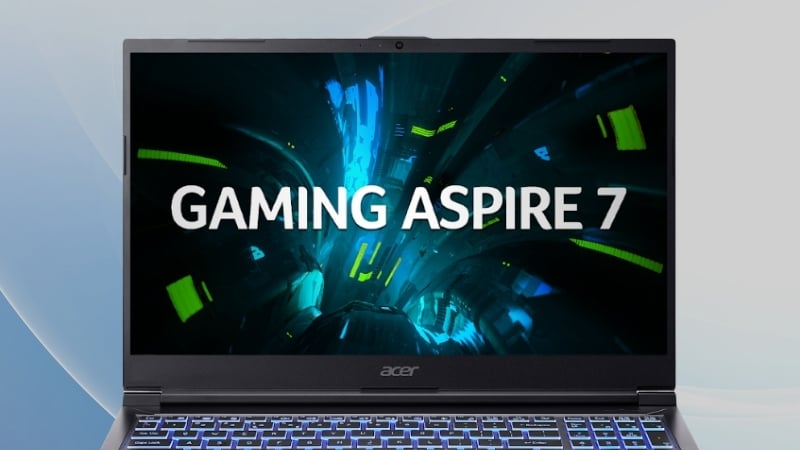 Laptop Acer Aspire 7 A715 59G 59RD có màn hình 15.6